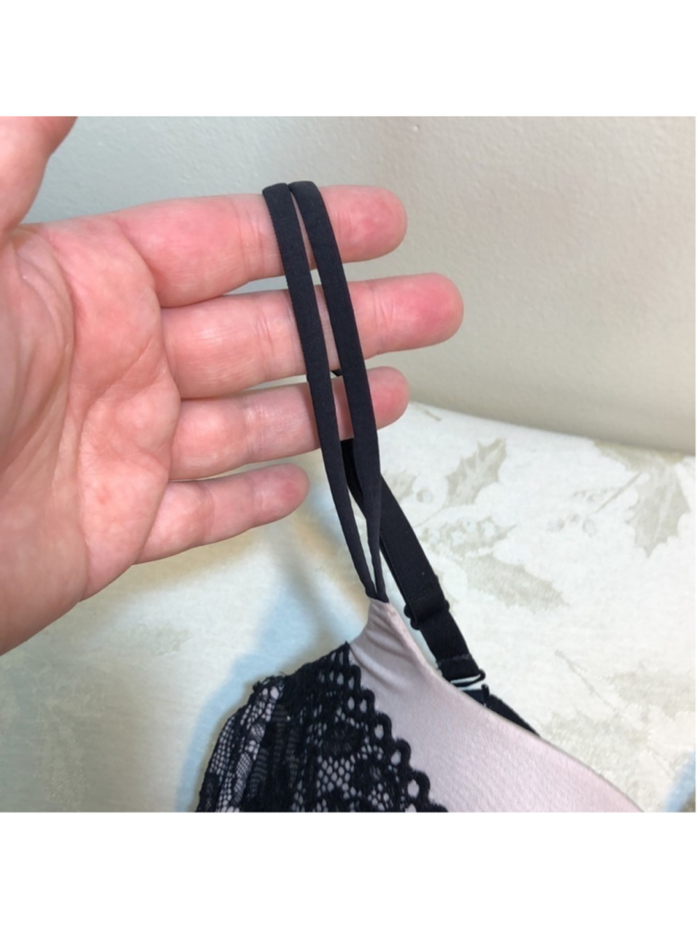 La Senza push-up underwire bra black lace 34D - Picture 4 of 8